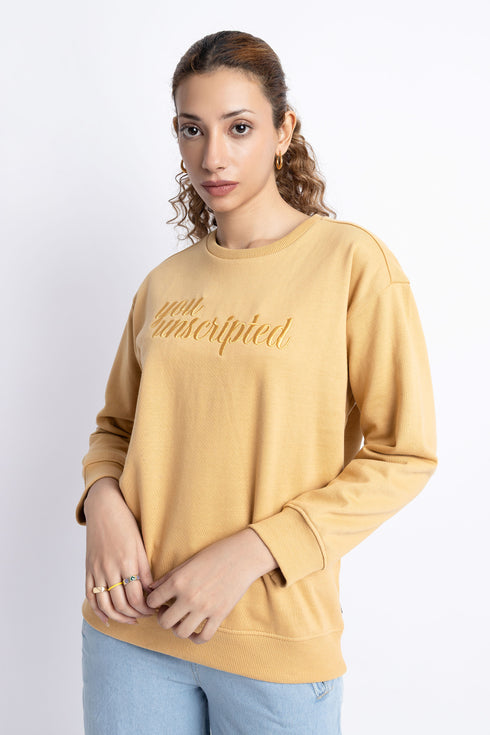 The Mustard Oversized Sweatshirt